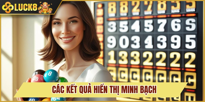 Các kết quả hiển thị minh bạch